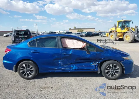 2014 Honda Civic Ex из США, поврежденный, VIN 19XFB2F87EE001058